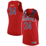Emmanuel Akot Arizona Wildcats Basketball Jersey-Red