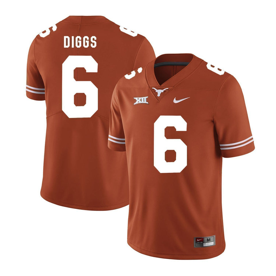Quandre Diggs Texas Longhorns Football Jersey - Orange