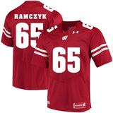 Ryan Ramczyk Wisconsin Badgers Football Jersey Red