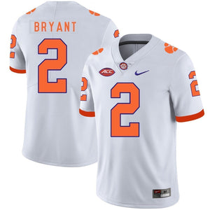 Kelly Bryant Clemson Tigers Football Jersey White
