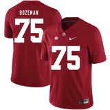 Bradley Bozeman Alabama Crimson Tide Football Jersey-Red