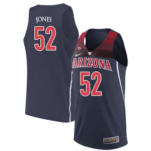 Kory Jones Arizona Wildcats Basketball Jersey-Navy