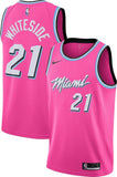 Miami Heat #21 Hassan Whiteside 2018/19 Earned Edition Swingman Jersey