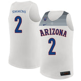 Kobi Simmons Arizona Wildcats Basketball Jersey-White