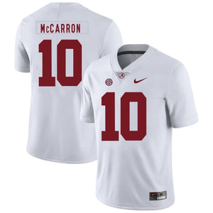 A.J McCarron Alabama Crimson Tide Football Jersey White