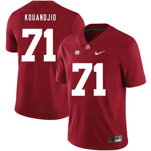 Arie Kouandjio Alabama Crimson Tide Football Jersey-Red