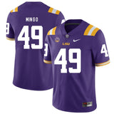 Barkevious Mingo LSU Tigers Football Jersey - Purple