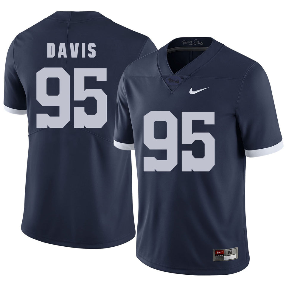 Desi Davis Penn State Nittany Lions Football Jersey Navy