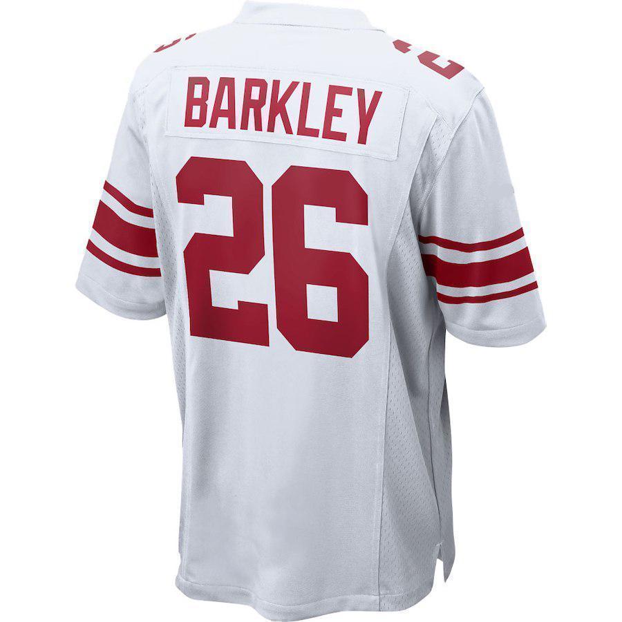 Saquon Barkley New York Giants 2018 NFL Draft First Round Pick Game Jersey