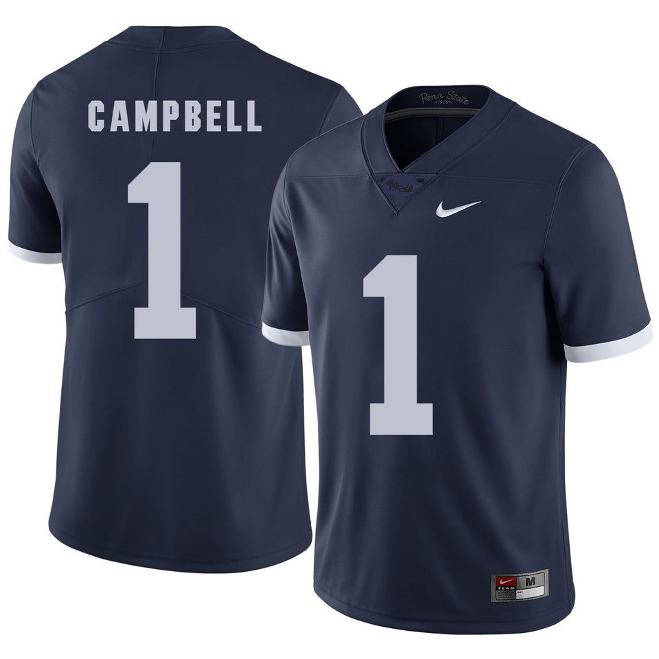 Christian Campbell Penn State Nittany Lions Football Jersey Navy