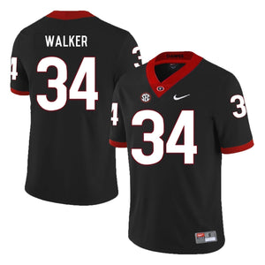 Herschel Walker Georgia Bulldogs Football Jersey Black
