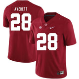 Anthony Averett Alabama Crimson Tide Football Jersey Red