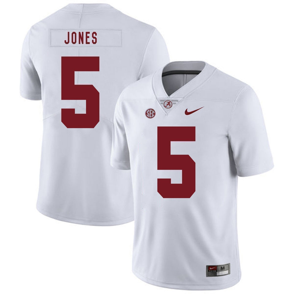 Cyrus Jones Alabama Crimson Tide Football Jersey-White