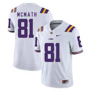 Racey Mcmath LSU Tigers Football Jersey - White