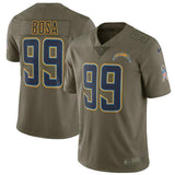 Joey Bosa Los Angeles Chargers Salute To Service Limited Jersey - Olive