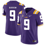 Joe Burrow LSU Tigers Football Jersey - Purple