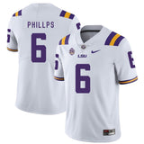 Jacob Phillps LSU Tigers Football Jersey - White