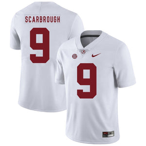 Bo Scarbrough Alabama Crimson Tide Football Jersey-White