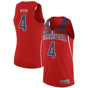 Chase Jeter Arizona Wildcats Basketball Jersey-Red