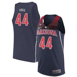 Solomon Hill Arizona Wildcats Basketball Jersey-Navy