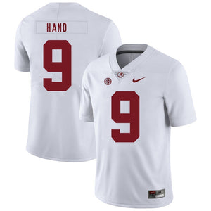 Da'Shawn Hand Alabama Crimson Tide Football Jersey-White
