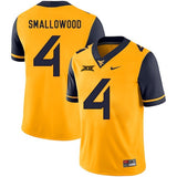 Wendell Smallwood West Virginia Mountaineers Football Jersey - Yellow