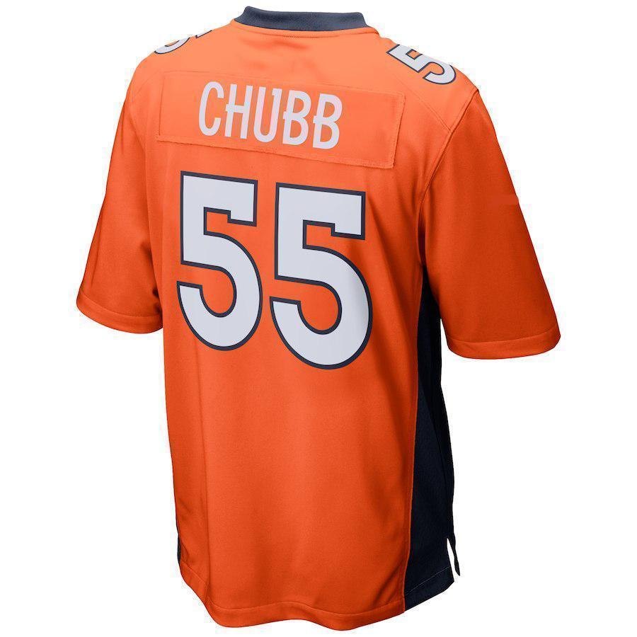 Bradley Chubb Denver Broncos 2018 Draft First Round Pick Game Jersey