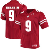 Rachid Ibrahim Wisconsin Badgers Football Jersey Red