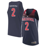 Kobi Simmons Arizona Wildcats Basketball Jersey-Navy