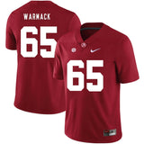 Chance Warmack Alabama Crimson Tide Football Jersey-Red