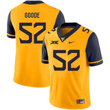 Najee Goode West Virginia Mountaineers Football Jersey - Yellow