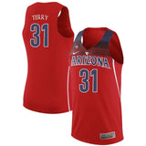 Jason Terry Arizona Wildcats Basketball Jersey-Red