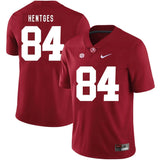 Hale Hentges Alabama Crimson Tide Football Jersey-Red
