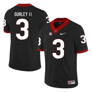 Todd Gurley II Georgia Bulldogs Football Jersey Black