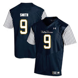 Jaylon Smith Notre Dame Fighting Irish Football Jersey Navy Stripe