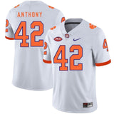 Stephone Anthony Clemson Tigers Football Jersey White