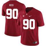 Jarran Reed Alabama Crimson Tide Football Jersey-Red