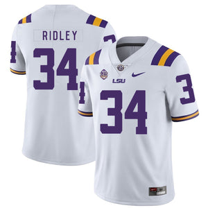 Stevan Ridley LSU Tigers Football Jersey - White