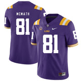Racey Mcmath LSU Tigers Football Jersey - Purple