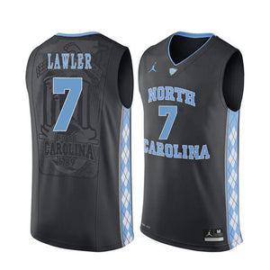 Jake Lawler North Carolina Basketball Jersey-Black