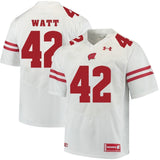 T.J. Watt Wisconsin Badgers Football Jersey White