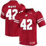 T.J. Watt Wisconsin Badgers Football Jersey Red
