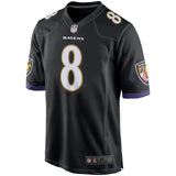 Lamar Jackson Baltimore Ravens 2018 NFL Draft Pick Game Jersey