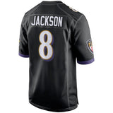 Lamar Jackson Baltimore Ravens 2018 NFL Draft Pick Game Jersey