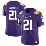 Rashard Robinson LSU Tigers Football Jersey - Purple