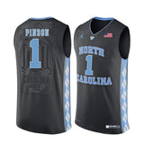 Theo Pinson North Carolina Basketball Jersey-Black