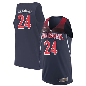 Andre Iguodala Arizona Wildcats Basketball Jersey-Navy