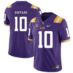 Russell Shepard LSU Tigers Football Jersey - Purple