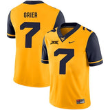 Will Grier West Virginia Mountaineers Football Jersey - Yellow