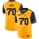 Sam Huff West Virginia Mountaineers Football Jersey - Yellow